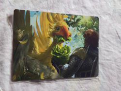 Gysahl Greens Gold-Stamped Art Card 10/53 - FINAL FANTASY MTG - Image 1
