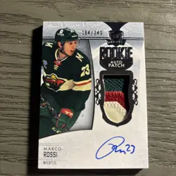2022-23 Upper Deck the Cup - Rookie Auto Patch Marco Rossi # 249 3 Cl - Image 1