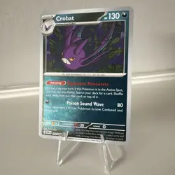 Crobat 051/086 Rare ME04: Chaos Rising Pokemon Reverse Holo Near Mint - Image 1