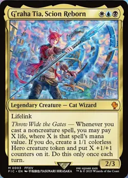 G'raha Tia, Scion Reborn - Foil Light Play, English Magic the Gathering MTG Comm - Image 1