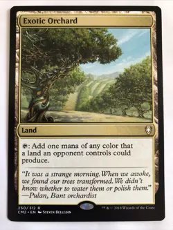 MTG Commander Anthology Volume II Exotic Orchard 250/312 NM Rare - Image 1