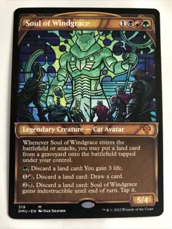 MTG Dominaria United Soul of Windgrace Showcase 319 NM Mythic - Image 1