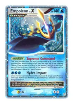 Empoleon LV.X - 120/130 - Rare Holo DMG, English Pokemon Diamond and Pearl - Image 1