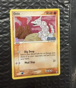 The Pokemon Company Onix 65/115 Unseen Forces Reverse Holo Common Eng 2005 80 HP - Image 1