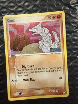 The Pokemon Company Onix 65/115 Unseen Forces Reverse Holo Common Eng 2005 80 HP - Image 2
