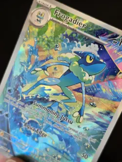 FROGADIER ILLUSTRATION RARE #089/086 - 2026 POKEMON CHAOS RISING - NM MINT+ - Image 3