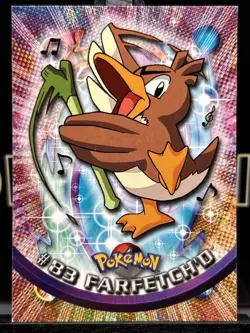 Farfetch'd #83 Topps Pokemon 2000 TV Animation Edition Blue Logo 1999 WOTC LP - Image 3