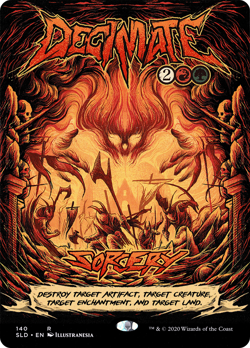 MTG Decimate (Borderless Poster) | Secret Lair Drop Series Regular NM - Image 1