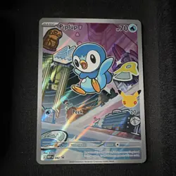 Pokemon MEP Basic Holo Promo Lot - Piplup, Turtwig, Chimchar (2026, English) - Image 1