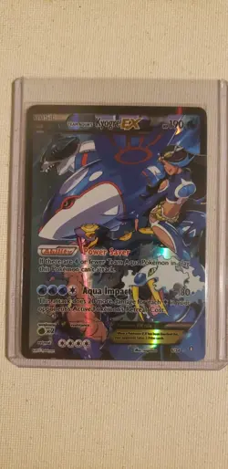 Pokemon Team Aqua's Kyogre EX Double Crisis 6/34 Genuine, Ultra Rare, One owner - Image 1
