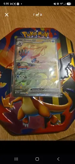 Pokemon TCG Milotic ex 237/191 Sv08 Surging Sparks SIR Full Art Holo HP270 Eng - Image 1