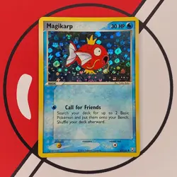 MAGIKARP 65/109 EX Team Rocket Returns Reverse Holo STAMPED Pokemon Card LP+/NM - Image 1