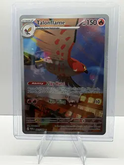 Nintendo Pokemon TCG Talonflame 091/088 IR Full Art Holo Prismatic Evolutions - Image 1