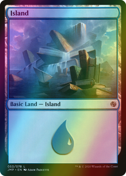 Island Jumpstart FOIL 555, Secret Lair, MTG, NM/M - Image 1