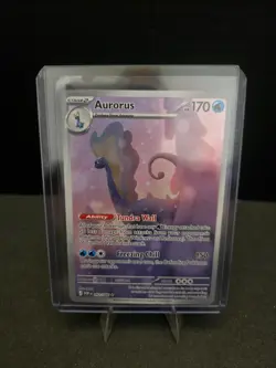 Pokemon Aurorus 092/088 Illustration Rare Prismatic Evolutions NM - Image 1