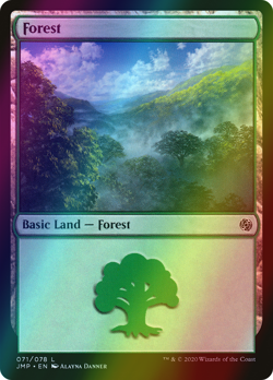 Forest Jumpstart FOIL 573, Secret Lair, MTG, NM/M - Image 1
