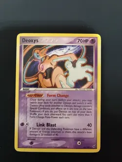 Deoxys 16/107 Normal Rare 70 HP English Pokemon TCG NM - Image 1