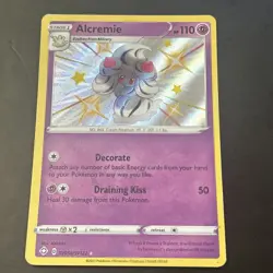 Alcremie - SV058/SV122 Shining Fates: Shiny Vault Holo - Pokemon TCG 2021 - - Image 1