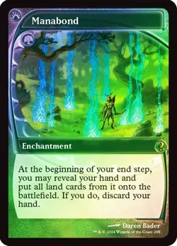 Manabond (Future sight) Foil NM MTG MB2 Magic - Image 1