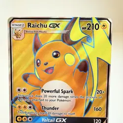 Raichu GX SM90 SM Holofoil Promo Pokemon TCG - Image 2