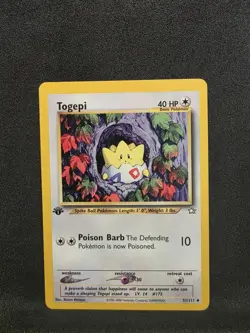 Vintage Pokemon TCG - Neo Genesis - 1st Edition Togepi 51/111 Regular: NM - Image 1