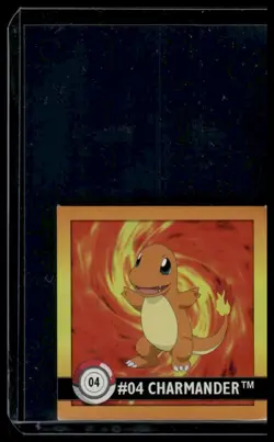 Nintendo Pokemon Artbox Series 1 Sticker Charmander #04 1999 - Image 1