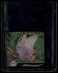 Pokemon Artbox Action Flipz 1999 Series One #20 #48 Venonat #49 Venomoth LP - Image 1