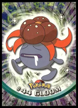 Topps Pokemon Gloom #44 1999 TV Animation Edition Non Holo Pink Logo NM - Image 1
