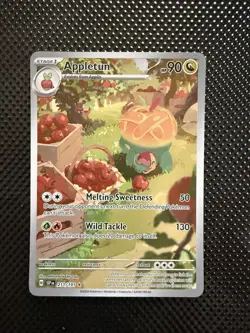 Pokemon TCG Appletun 211/191 Surging Sparks Illustration - Image 1