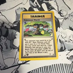 Pokemon March 102/111 Common Neo Genesis Pokemon 1st Edition Card NM - Image 1