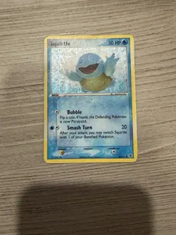 Pokemon TCG Squirtle 83/112 EX FireRed & LeafGreen Promo Regular ENG 50 HP 2004 - Image 1