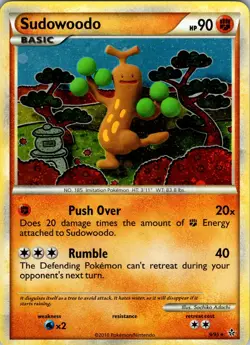 Sudowoodo Holo Rare Unleashed 9/95 LP - Image 1