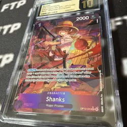2024 ONE PIECE EMPERORS IN NEW WORLD MONKEY D LUFFY OP09-119 SEC CGC 10 PRISTINE - Image 3