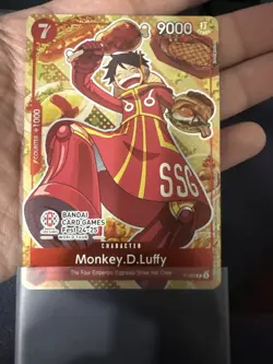 NM Monkey.D.Luffy (Bandai Card Games Fest 24-25) P-080 ENGLISH - Image 1