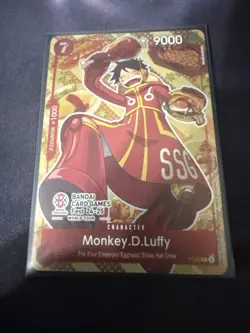 NM Monkey.D.Luffy (Bandai Card Games Fest 24-25) P-080 ENGLISH - Image 2