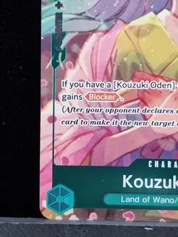 One Piece Card Game Kouzuki Toki OP02-031 Paramount War English Alt Art NearMint - Image 4