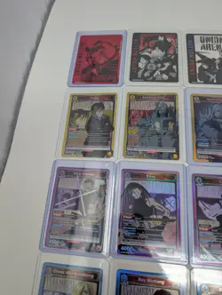 Union Arena Fullmetal Alchemist 27 Card Lot R, SR, *, Box Toppers, promos - Image 4