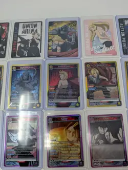 Union Arena Fullmetal Alchemist 27 Card Lot R, SR, *, Box Toppers, promos - Image 5