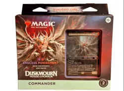 Magic: The Gathering Duskmourn ENDLESS PUNISHMENT Commander Deck Valgavoth NEW - Image 1