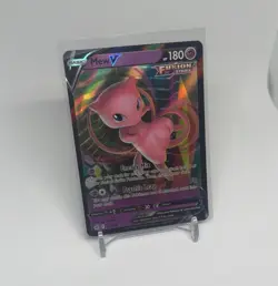 Pokemon TCG Mew V 113/264 Fusion Strike Ultra Rare Holo Eng 180HP - Image 1