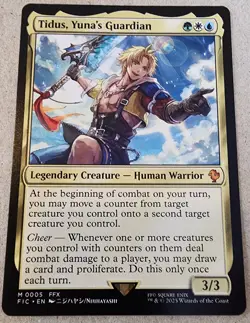 Tidus, Yuna's Guardian - #05 Regular - Commander: Final Fantasy - Mtg - Image 1
