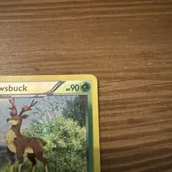 Sawsbuck 14/114 Rare Black & White Pokemon Holo Pokemon TCG - Image 4