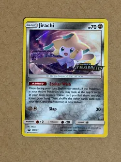 Jirachi - SM161 Holo Sun & Moon Promo Pokemon NM Mizue - Image 1