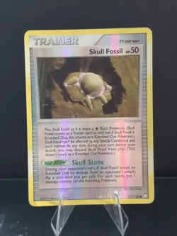 Skull Fossil 117/123 - Mysterious Treasures - REVERSE HOLO HP - Pokemon TCG - Image 1