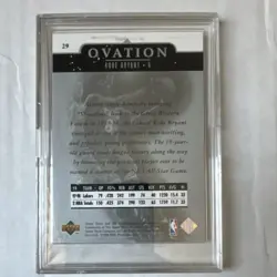 Upper Deck 1998-99 Ovation Kobe Bryant Base Card #29 Los Angeles Lakers NBA - Image 2