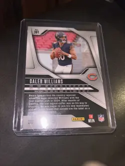 2024 Panini Prizm Caleb Williams #301 Base Rookie Card RC - Image 2