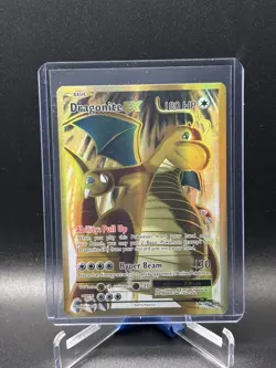 Pokemon TCG Dragonite EX Full Art Ultra Rare Holo Card Evolutions 106/108 XY - Image 1