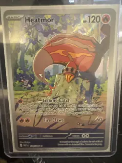 Heatmor White Flare Pokemon TCG Card Illustration, 104/086 - Image 1