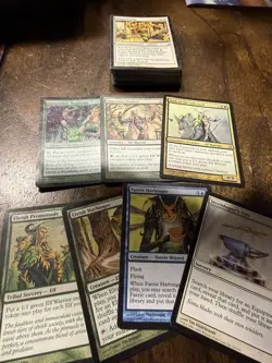 Vintage Magic The Gathering Binder Collection Card Lot MTG $262 Value - Image 1