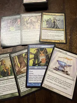 Vintage Magic The Gathering Binder Collection Card Lot MTG $262 Value - Image 2